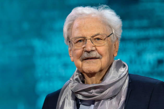 Frankfurt Book Fair 2026: Paul Maar discusses his new book *Lorna* on the literature stage hosted by ARD, ZDF, and 3sat, Frankfurt am Main, Hesse, Germany, Exhibition Center