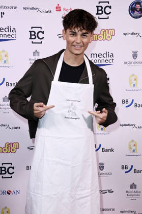 Benni BK at the Child Protection Angels Gala at Spindler Klatt in Berlin, October 9, 2026 Foto:xN.xKubelkax xFuturexImagex kinderschutzgala_6034