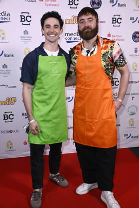 Marc Weinmann and Philipp Leinenbach at the Child Protection Angels Gala at Spindler Klatt in Berlin, October 9, 2026 Foto:xN.xKubelkax xFuturexImagex kinderschutzgala_6055