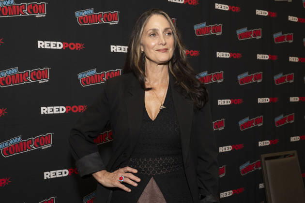 October 9, 2026, New York, New York, USA: CARRIE ANNE MOSS attends the press room for YAGA on AMC Plus during New York Comic Con at Jacob Javits Convention Center in New York. 9 October 2026 New York USA - ZUMAa265 20261009_zep_a265_002 Copyright: xEricxAcquayex