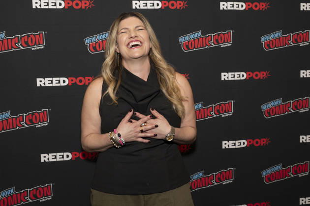 October 9, 2026, New York, New York, USA: KAT SANDLER attends the press room for YAGA on AMC Plus during New York Comic Con at Jacob Javits Convention Center in New York. 9 October 2026 New York USA - ZUMAa265 20261009_zep_a265_015 Copyright: xEricxAcquayex