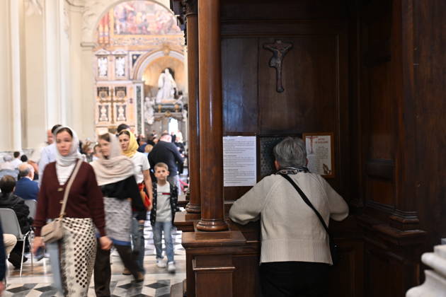 RECORD DATE NOT STATED diaconal_ordination_2026 Italy, Rome, Vatican, 2026 10 10 cardinal Baldo Reina celebrates a Mass forndiaconal ordination at st John Lateran . EDITORIAL USE ONLY - NO BOOKS Copyright: xAlessiaxGiuliani Catholicpressphotox