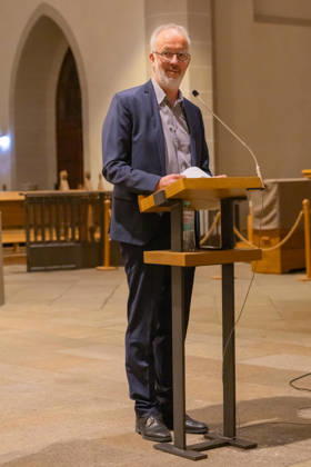 Christian Tiede at the 36th Bautzen Speech at St. Petri Cathedral in Bautzen, October 9, 2026. Under the title What’s Actually Going On in Germany? Who Are We in the East and West? , Copyright: xMatthiasxWehnertx
