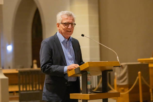 Former Federal Minister of the Interior and Defense Thomas de Maizière (CDU) will deliver the 36th Bautzen Speech at St. Pet Copyright: xMatthiasxWehnertx