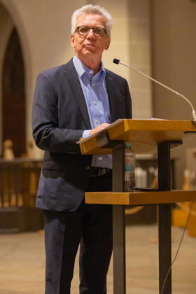 Former Federal Minister of the Interior and Defense Thomas de Maizière (CDU) will deliver the 36th Bautzen Speech at St. Pet Copyright: xMatthiasxWehnertx