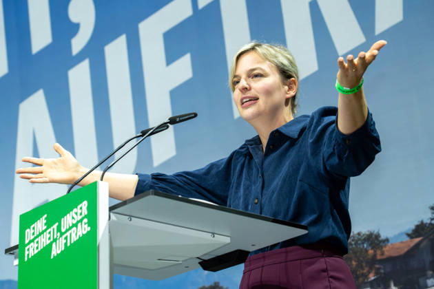 Katharina Schulze, Caucus Chair, Speech at the Bavarian Greens’ State Party Convention, Landshut, October 10, 2026 Germany, Landshut, October 10, 2026, Speech by Katharina Schulze, Chair of the Parliamentary Caucus in the Bavarian State Parliament, Bavarian Greens State Party Convention, Saturday afternoon, Convention theme: How Can We Secure Our Freedom? , Sparkas