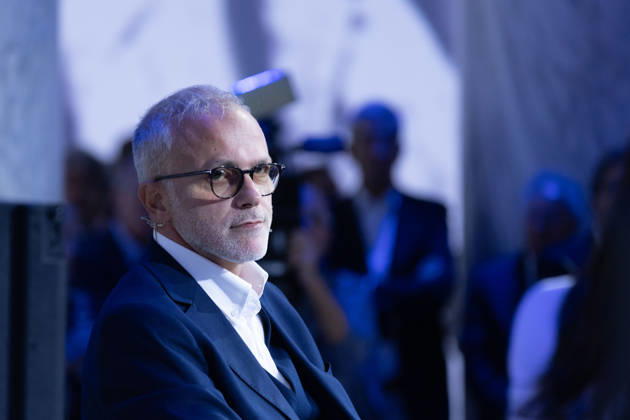IPA89497256 - Ernesto Maria Ruffini during the National Assembly of the new political party PiÃ¹ Uno, held at the Salone delle Colonne in Rome  Copyright: xMatteoxNardonex xMatteoxNardonex IPA89497256