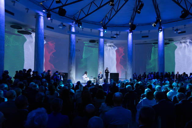 IPA89497312 - National Assembly of the new political party PiÃ¹ Uno, held at the Salone delle Colonne in Rome  Copyright: xMatteoxNardonex xMatteoxNardonex IPA89497312