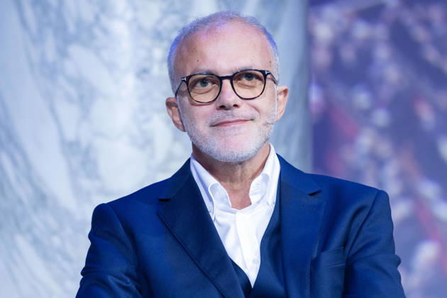 IPA89497250 - Ernesto Maria Ruffini during the National Assembly of the new political party PiÃ¹ Uno, held at the Salone delle Colonne in Rome  Copyright: xMatteoxNardonex xMatteoxNardonex IPA89497250