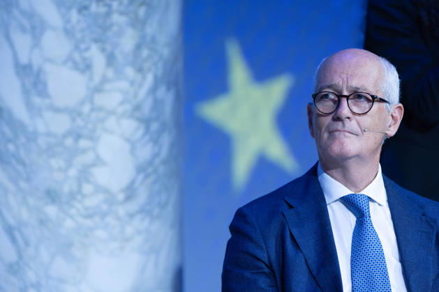 IPA89497292 - Franco Gabrielli during the National Assembly of the new political party PiÃ¹ Uno, held at the Salone delle Colonne in Rome  Copyright: xMatteoxNardonex xMatteoxNardonex IPA89497292
