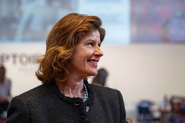 PEOPLE: Festival Lumiere - Lyon 10 10 2026 Irene Jacob attends the opening of the 18th Lumiere Film Festival Village at the Grand HÃ tel-Dieu in Lyon (France) on October 10, 2026. Photo by Sandrine Thesillat PsNewZ Copyright: xSandrinexThesillatx
