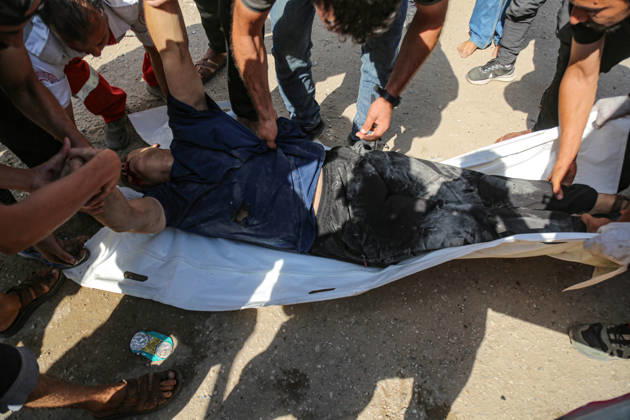October 10, 2026, Palestine: Four martyrs were killed after being targeted by a missile from Israeli surveillance aircraft west of Gaza City. Palestine  - ZUMAe144 20261010_zip_e144_001 Copyright: xMohammadxAbuxElsebahx
