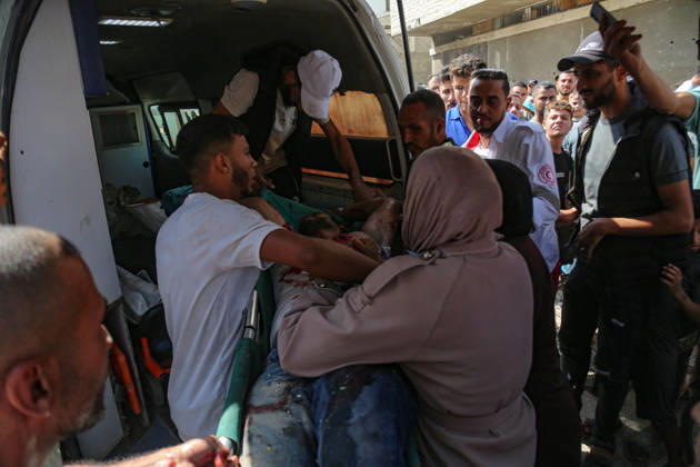 October 10, 2026, Palestine: Four martyrs were killed after being targeted by a missile from Israeli surveillance aircraft west of Gaza City. Palestine  - ZUMAe144 20261010_zip_e144_005 Copyright: xMohammadxAbuxElsebahx