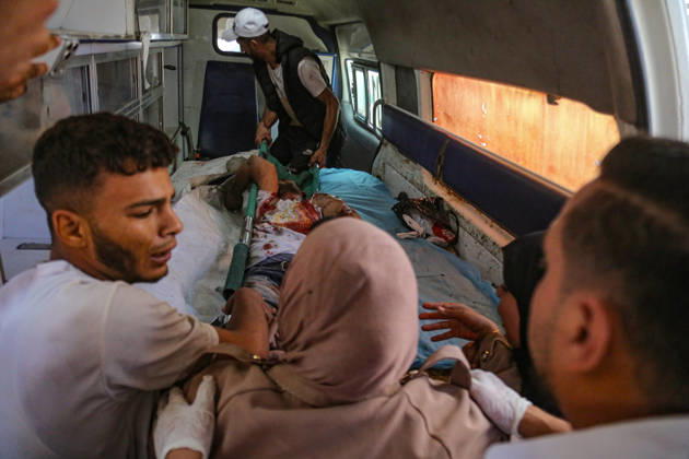 October 10, 2026, Palestine: Four martyrs were killed after being targeted by a missile from Israeli surveillance aircraft west of Gaza City. Palestine  - ZUMAe144 20261010_zip_e144_006 Copyright: xMohammadxAbuxElsebahx