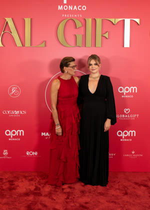Photocall from the 2nd Global Gift Gala in Monaco: Princess Stephanie of Monaco and Camille Gottlieb attend the 2nd Monaco Global Gift Gala Photocall at the Hotel de Paris on October 9, 2026, in Monaco, Monaco Photo by Laurent Coust Starface 460363 2026 10 09 Monaco Monaco Copyright: xLaurentxCoustx xStarfacex STAR_460363_007