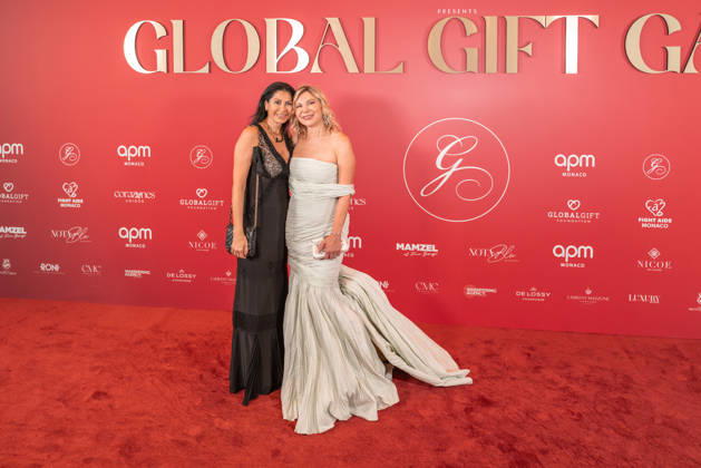 Photocall at the 2nd Global Gift Gala in Monaco: Maria Bravo and Radmila Lukian attend the 2nd Monaco Global Gift Gala Photocall at the Hotel de Paris on October 9, 2026, in Monaco, Monaco Photo by Laurent Coust Starface 460363 2026 10 09 Monaco Monaco Copyright: xLaurentxCoustx xStarfacex STAR_460363_070