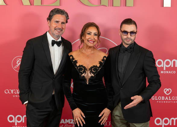 Photocall at the 2nd Global Gift Gala in Monaco: Guests, including Maria Bravo (center), attend the 2nd Monaco Global Gift Gala photocall at the Hotel de Paris on October 9, 2026, in Monaco, Monaco Photo by Laurent Coust Starface 460363 2026 10 09 Monaco Monaco Copyright: xLaurentxCoustx xStarfacex STAR_460363_116