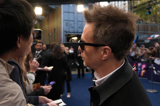 Ray Gunn gala screening, BFI Southbank, London, UK, 10 October 2026 Sam Rockwell at the gala screening of Ray Gunn, BFI Southbank, London, UK, 10 October 2026., Credit:Julie Edwards Avalon United Kingdom, London Copyright: xJuliexEdwardsx xAvalonx 1142037202