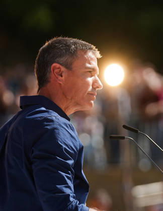 Pedro Sánchez Participates in the First Pre-Campaign Event in Dos Hermanas, Seville The Secretary-General of the PSOE and President of the Government, Pedro Sánchez, participated in the first pre-campaign event for the November 29 elections on October 10, 2026, in Dos Hermanas, Seville, Andalusia, Spain. The event was also attended by the Secretary-General of the PSOE, María Jesús Montero, and the mayor of Dos Hermanas and Secretary of Organization of the PSOE, Francisco Rodríguez. October 10, 2026. María José Ló. Dos Hermanas, Seville. Dos Hermanas, Seville, Spain.  Copyright: xMariaxJosÃ xLopezx 7834791