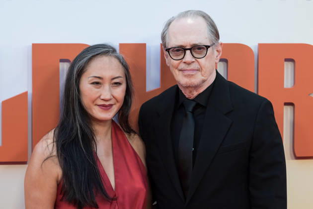 Wild Horse Nine Premiere at BFI London Film Festival LONDON, UNITED KINGDOM - OCTOBER 09: Steve Buscemi (R) and Karen Ho attend the premiere of Wild Horse Nine during the 70th BFI London Film Festival at the Royal Festival Hall in London, United Kingdom on October 09, 2026. Wiktor Szymanowicz Anadolu London United Kingdom. Editorial use only. Please get in touch for any other usage. Copyright: x2026xAnadoluxWiktorxSzymanowiczx