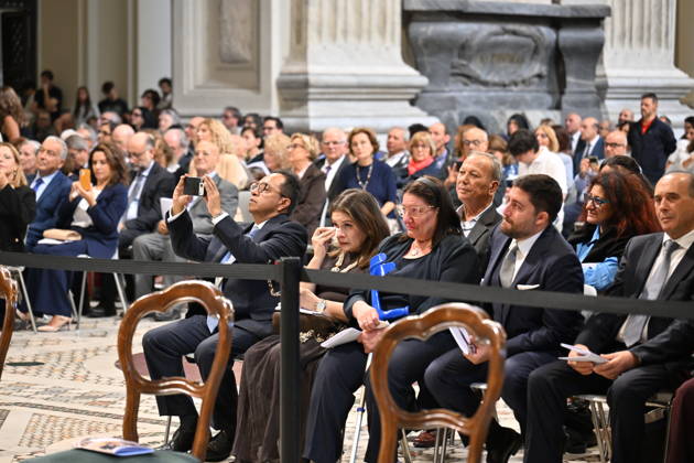IPA89501780 - Italy, Rome, Vatican, October 10, 2026: Cardinal Baldo Reina celebrates a Mass for the ordination of deacons at St. John Lateran. Photograph by ALESSIA GIULIANI Catholic Press Photo Copyright: xx xAlessiaxGiuliani Catholipressphox IPA89501780