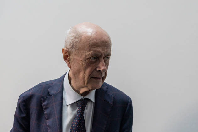 October 10, 2026, Rome, Italia, Italy: Bruno Tabacci at the National Assembly of PioÂ¹ Uno, Rome, October 10, 2026 Rome Italy  - ZUMAa289 20261010_zia_a289_104 Copyright: xFrancescoxFotiax xAgfx