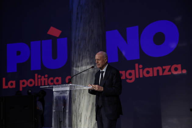 October 10, 2026, Rome, Italia, Italy: Bruno Tabacci during the National Assembly of Pio¹ Uno, Rome, 10 10 2026 Rome Italy - ZUMAa289 20261010_zia_a289_108 Copyright: xFrancescoxFotiax xAgfx