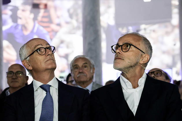 October 10, 2026, Rome, Italia, Italy: Ernesto Maria Ruffini and Franco Gabrielli during the National Assembly of PioÂ¹ Uno, Rome, 10 10 2026 Rome Italy  - ZUMAa289 20261010_zia_a289_118 Copyright: xFrancescoxFotiax xAgfx