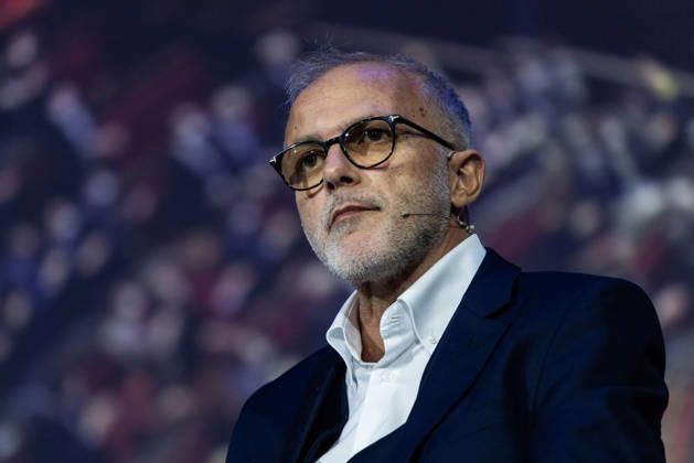 October 10, 2026, Rome, Italia, Italy: Ernesto Maria Ruffini during the National Assembly of PioÂ¹ Uno, Rome, 10 10 2026 Rome Italy  - ZUMAa289 20261010_zia_a289_122 Copyright: xFrancescoxFotiax xAgfx