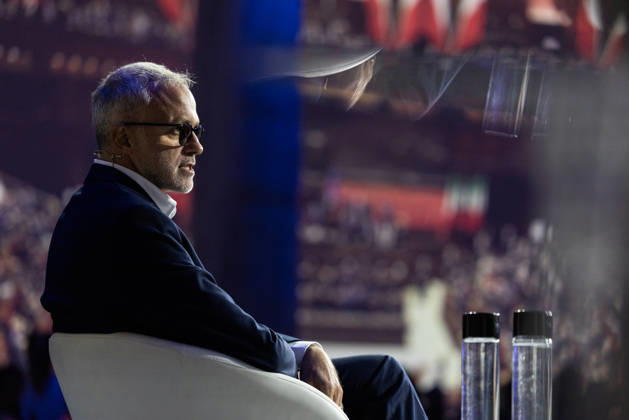 October 10, 2026, Rome, Italia, Italy: Ernesto Maria Ruffini during the National Assembly of PioÂ¹ Uno, Rome, 10 10 2026 Rome Italy  - ZUMAa289 20261010_zia_a289_137 Copyright: xFrancescoxFotiax xAgfx
