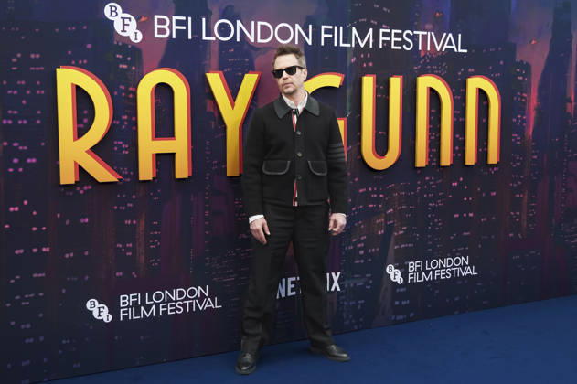 Sam Rockwell at the premiere of the Netflix animated film *Ray Gunn* at the 70th BFI London Film Festival 2026 at the Royal Festival Hall in London, October 10, 2026 Foto:xJ.xEdwardsx xFuturexImagex gunn_6008