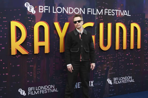 Sam Rockwell at the premiere of the Netflix animated film *Ray Gunn* at the 70th BFI London Film Festival 2026 at the Royal Festival Hall in London, October 10, 2026 Foto:xJ.xEdwardsx xFuturexImagex gunn_6009