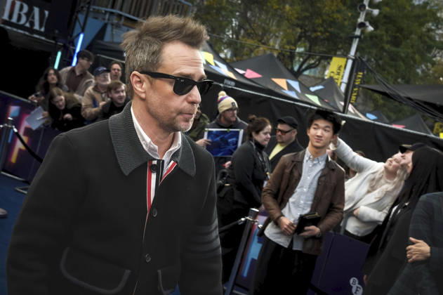 Sam Rockwell at the premiere of the Netflix animated film *Ray Gunn* at the 70th BFI London Film Festival 2026 at the Royal Festival Hall in London, October 10, 2026 Foto:xJ.xEdwardsx xFuturexImagex gunn_6012