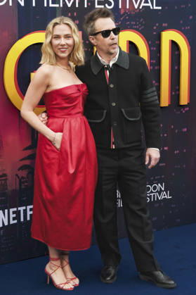Scarlett Johansson and Sam Rockwell at the premiere of the Netflix animated film *Ray Gunn* at the 70th BFI London Film Festival 2026 at the Royal Festival Hall in London, October 10, 2026 Foto:xJ.xEdwardsx xFuturexImagex gunn_6015