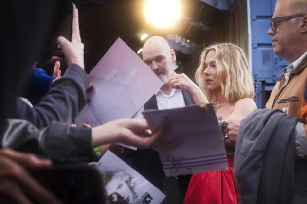 Scarlett Johansson at the premiere of the Netflix animated film *Ray Gunn* at the 70th BFI London Film Festival 2026 at the Royal Festival Hall in London, October 10, 2026 Foto:xJ.xEdwardsx xFuturexImagex gunn_6038