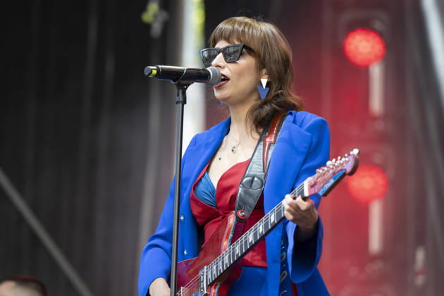 Nat Simons performs Hispanidad Festival 2026 in Madrid, Spain - 10 Oct 2026 Singer Nat Simons performs during the Hispanidad Festival 2026 concert at the Plaza de Espana. Madrid Spain Copyright: xAtilanoxGarciax xSOPAxImagesx PHOTO11490