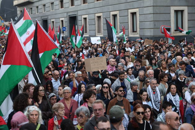 RECORD DATE NOT STATED IPA89508955 - Milan, National Day of Mobilization: The End of Genocide Is the End of Zionism, marking the third anniversary of the start of the conflict in Gaza Copyright: xx xPoolxEmadecaxEnriquezx IPA89508955.jpeg