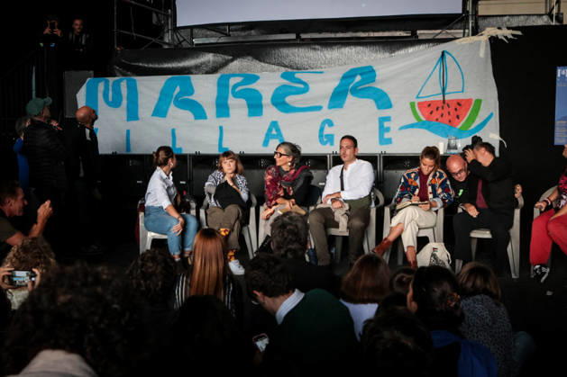 Greta Thunberg and Francesca Albanese at NATO Base X Conference - Napoli Greta Thunberg and Francesca Albanese attend the NATO Base X Conference at the former NATO base in Bagnoli, Naples, Italy on October 10, 2026, where Thunberg discusses CPRs and participates in a pro-Palestine debate with Albanese. Photo by Renato Esposito Napolipress IPA ABACAPRESS.COM Napoli - Italy Copyright: xIPA ABACAx