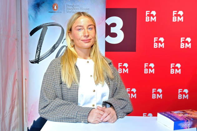 Frankfurt Book Fair 2026 Author Ayla Dade on October 10, 2026, at the Frankfurt Book Fair 20261010MWI154926