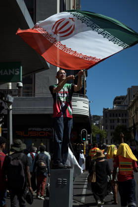 Pro-Palestine Global Mass March in Cape Town People attend a Pro-Palestine Global Mass march in Cape Town, South Africa, 10 October 2026. Thousands of people marched through central Cape Town as part of a coordinated Global Day of Action for Palestine. More than 200 organisations mobilised demonstrations across at least 60 countries and 250 locations, marking three years since the start of Israels military campaign in Gaza. Cape Town was the centre of the African leg, with 32 actions across 10 countries. Cape Town South Africa  Copyright: xMatrixxImagesx xLeighxGroenemeyex