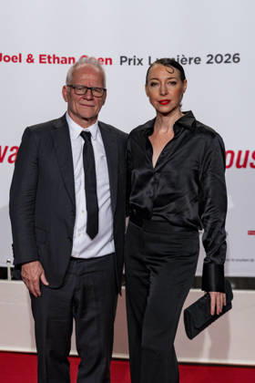 PEOPLE: Festival Lumiere - Lyon 10 10 2026 Thierry Frà maux and Jeanne Cherhal attend the opening ceremony of the 18th Festival Lumiere in Lyon (France) on October 10, 2026. Photo by Sandrine Thesillat PsNewZ Copyright: xSandrinexThesillatx