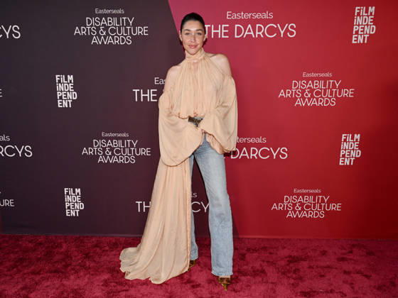 October 10, 2026, Santa Monica, California, USA: American actress, writer, and producer HANNA STEIN attends the inaugural Easterseals Disability Arts & Culture Awards DARCYS Awards red carpet. Santa Monica USA - ZUMAb173 20261010_aap_b173_024 Copyright: xBillyxBennightx