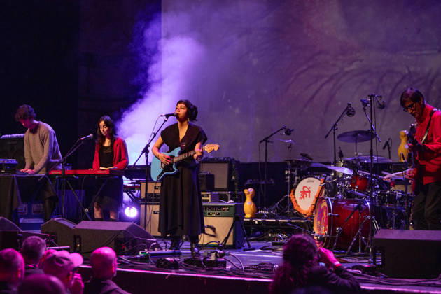 The Syd Barrett 80th Birthday Concert, The Corn Exchange, Cambridge, UK, 10 October 2026. 10 October 2026: Scottish singer songwriter Radhika Meera Dade (known professionally as Radhika) plays The Syd Barrett 80th Birthday Concert at The Corn Exchange, Cambridge, UK., Credit:Stuart Hogben Avalon  Copyright: xStuartxHogbenx xAvalonx 1142190403