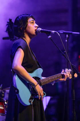 The Syd Barrett 80th Birthday Concert, The Corn Exchange, Cambridge, UK, 10 October 2026. 10 October 2026: Scottish singer songwriter Radhika Meera Dade (known professionally as Radhika) plays The Syd Barrett 80th Birthday Concert at The Corn Exchange, Cambridge, UK., Credit:Stuart Hogben Avalon  Copyright: xStuartxHogbenx xAvalonx 1142190452