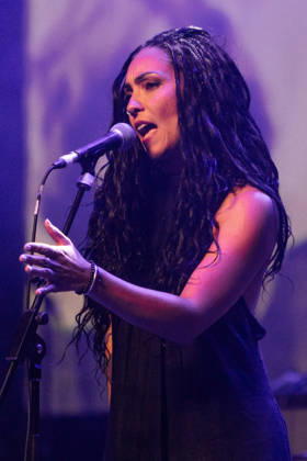 The Syd Barrett 80th Birthday Concert, The Corn Exchange, Cambridge, UK, 10 October 2026. 10 October 2026: Portuguese singer and performer Diana Silveira plays The Syd Barrett 80th Birthday Concert at The Corn Exchange, Cambridge, UK., Credit:Stuart Hogben Avalon  Copyright: xStuartxHogbenx xAvalonx 1142190576