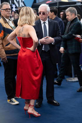 October 10, 2026, London, United Kingdom: Scarlett Johansson and Brad Bird attend the Ray Gunn Gala during the 70th BFI London Film Festival at The Royal Festival Hall. London United Kingdom - ZUMAs197 20261010_aaa_s197_610 Copyright: xLounisxTiarx