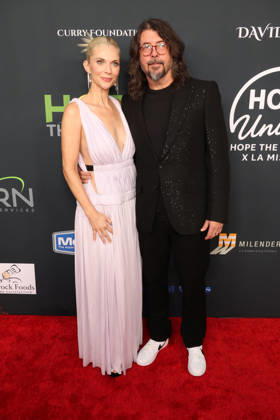 Soundstage Of Hope Gala - LA Jordyn Blum, Dave Grohl. At The Soundstage Of Hope Gala held at Chaplin Recording Studios in Los Angeles, CA. 01 October 2026 Photo Credit: ABACA PRESS-Fafou Los Angeles CA United States Copyright: xFatixSadou ABACAPRESS.COMx