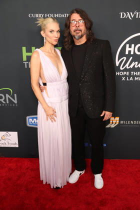 Soundstage Of Hope Gala - LA Jordyn Blum, Dave Grohl. At The Soundstage Of Hope Gala held at Chaplin Recording Studios in Los Angeles, CA. 01 October 2026 Photo Credit: ABACA PRESS-Fafou Los Angeles CA United States Copyright: xFatixSadou ABACAPRESS.COMx