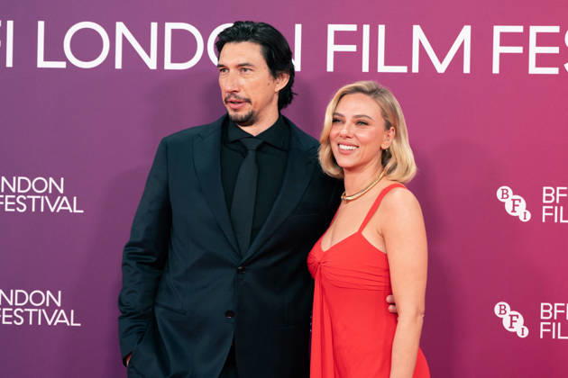 BFI London Film Festival - Paper Tiger Screening Adam Driver and Scarlett Johansson attend the premiere of Paper Tiger during the 70th BFI London Film Festival at the Royal Festival Hall in London, United Kingdom on October 10, 2026 Photo by Tiar Lounis ABACAPRESS.COM London United Kingdom Copyright: xLounisPhotography ABACAx