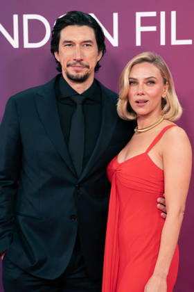 BFI London Film Festival - Paper Tiger Screening Adam Driver and Scarlett Johansson attend the premiere of Paper Tiger during the 70th BFI London Film Festival at the Royal Festival Hall in London, United Kingdom on October 10, 2026 Photo by Tiar Lounis ABACAPRESS.COM London United Kingdom Copyright: xLounisPhotography ABACAx